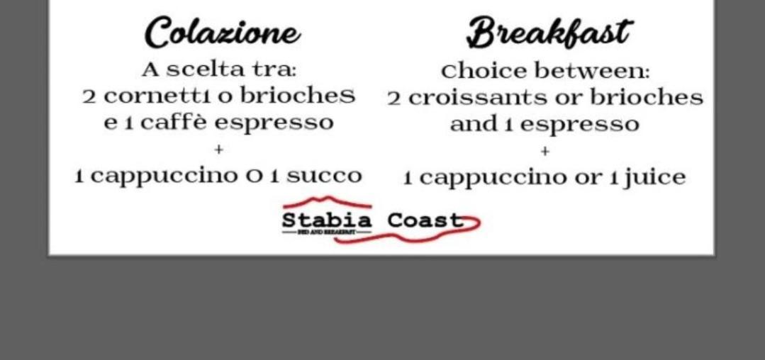 Frühstückspension Stabia Coast *